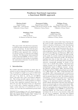 Nonlinear functional regression: a functional RKHS approach