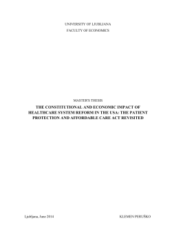 the constitutional and economic impact of healthcare system