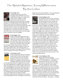 The Kinsey Milhone mystery series
