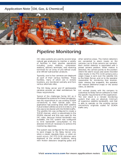 App Note - Pipeline Monitoring