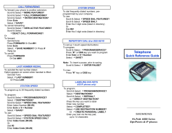 S-HiPath 4000 OptiPoint IP phones Menu driven