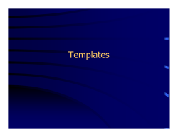 Templates