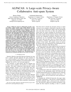 ALPACAS: A Large-Scale Privacy-Aware Collaborative Anti