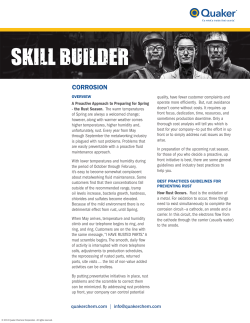 Corrosion II | Quaker Chemical Corporation