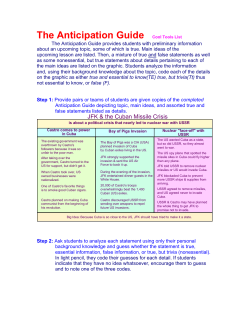 The Anticipation Guide Cool Tools List