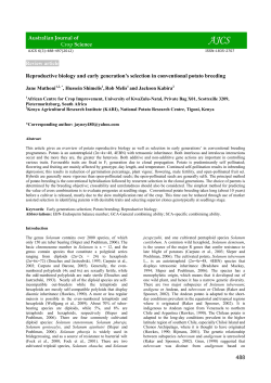 488 Review article Reproductive biology and early generation`s