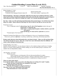 Guided Reading Lesson Plan (Levels M-Z)
