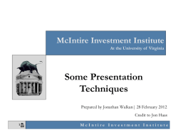 Jonathan Wulkan - How to Present