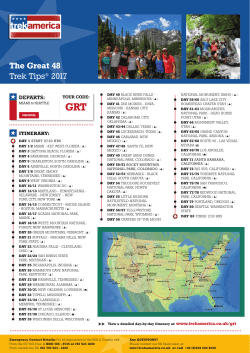 The Great 48 - Trek America