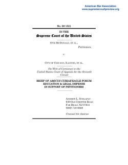 Eagle Forum - American Bar Association