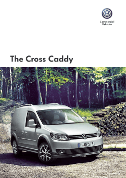 The Cross Caddy - Volkswagen Commercial Vehicles
