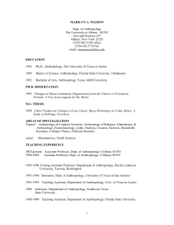 marilyn a. masson - University at Albany