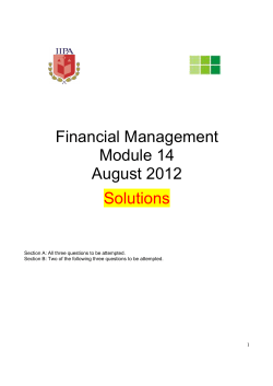 Solutions - Institute of Incorporated Public Accountants