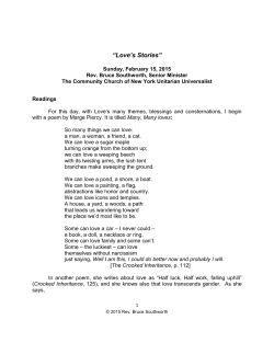 Love`s Stories - ACS Integration: Home