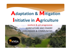 Philippines on adaptation planning and implementation in