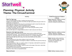 Startwell Themed Planning