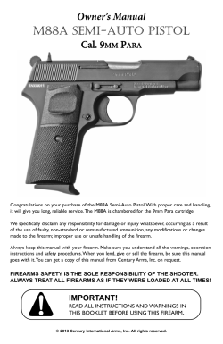 M88A Semi-Auto Pistol