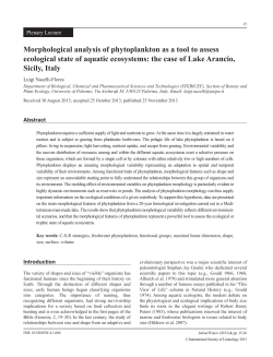 Full Text PDF - Freshwater Biological Association