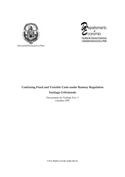 Confusing Fixed and Variable Costs under