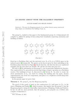 An exotic group with the Haagerup property