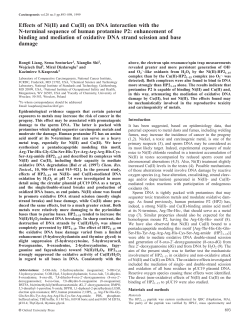 Effects of Ni(II) and Cu(II) - Oxford Academic