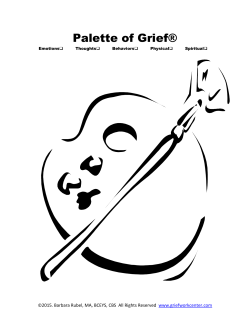 Palette of Grief