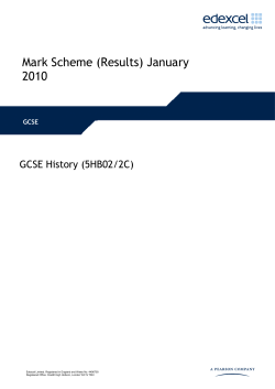 Mark Scheme