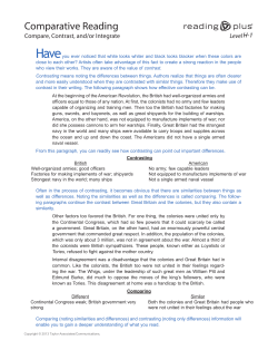Comparing and Contrasting| H-1 Comparative