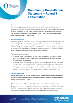 Community Consultation Statement