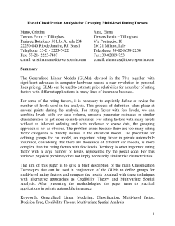 Use of Classification Analysis for Grouping Multi