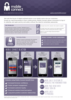 Mobile Connect