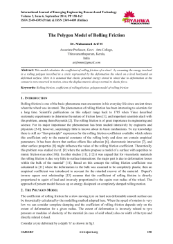The Polygon Model of Rolling Friction (PDF Available)