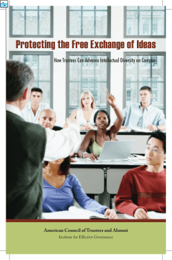 Protecting the Free Exchange of Ideas