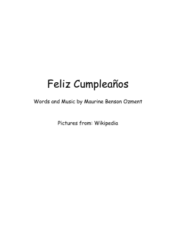 Feliz Cumpleaños