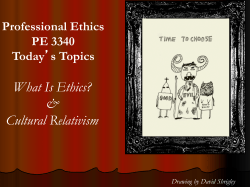 Cultural Relativism
