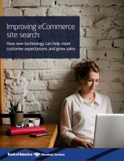 Improving eCommerce site search