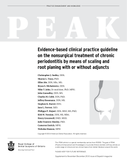 Evidence-based clinical practice guideline on the nonsurgical