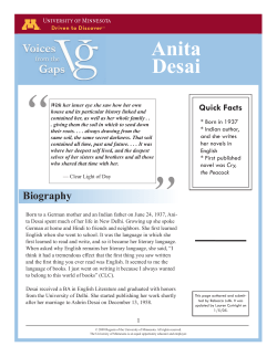 Anita Desai