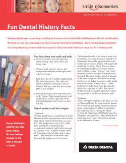 Fun Dental History Facts