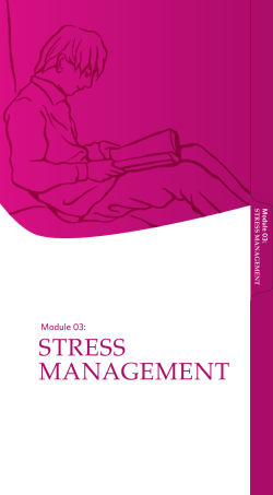 Toolkit for Families: Module 3 - Stress
