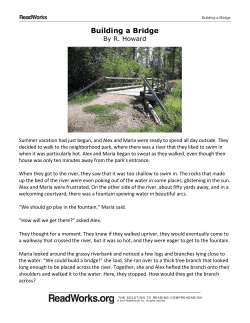Building a Bridge | Read... Comprehension Passages