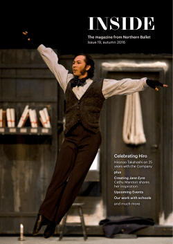 INSIDE - Northern Ballet