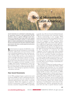 Social Movements (Latin America)