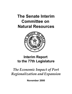 The Economic Impact of Port Regionalization and