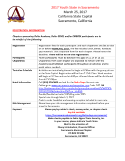 2017 Youth State in Sacramento March 25, 2017 California State