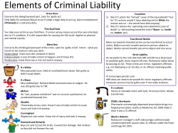 Criminal Liability Page