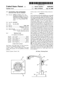 LED traffic light and method manufacture and use thereof