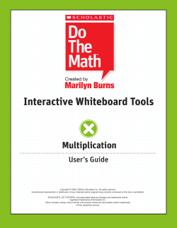 Interactive Whiteboard Tools