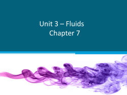 Unit 3 &ndash; Fluids - Menihek Home Page