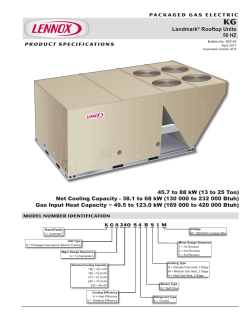 KG Models (C Box) (45.7 - 88 kW)